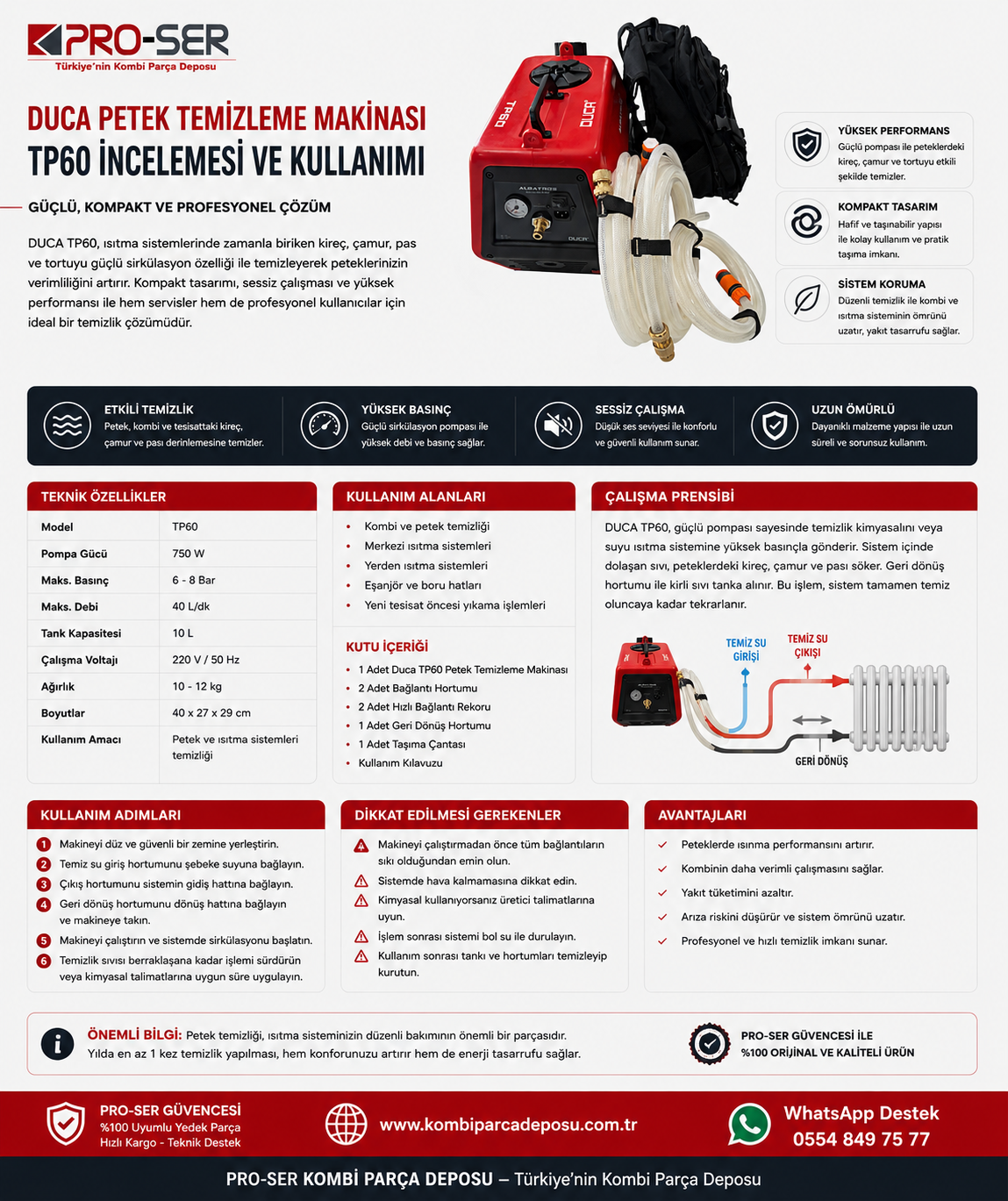 Duca Petek Temizleme Makinası TP60 İncelemesi ve Kullanımı