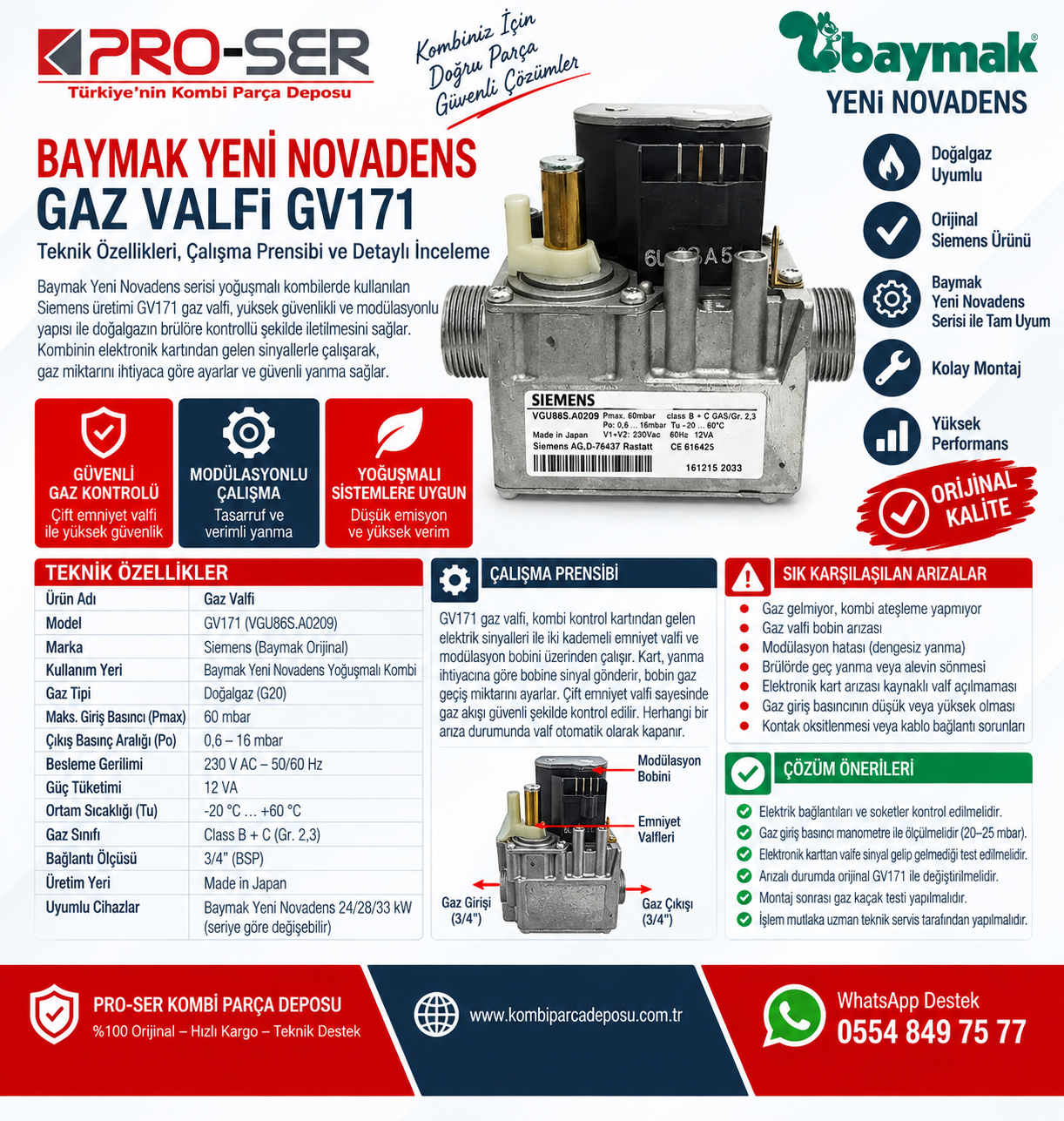 Baymak Yeni Novadens Gaz Valfi Gv171 Teknik Özellikleri – PRO-SER