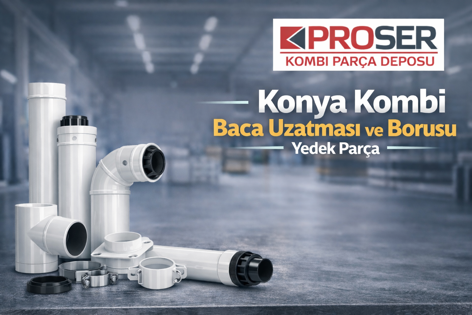 Konya Kombi Baca Uzatması ve Borusu Yedek Parça