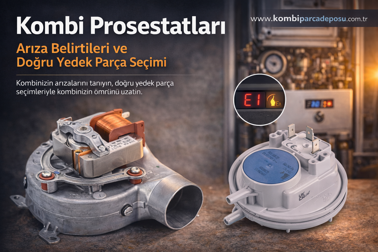 Kombi Prosestatları: Fonksiyonları, Arızaları ve Çözümleri