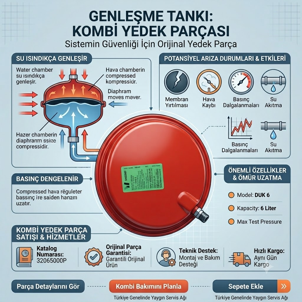 En Güncel Kombi Genleşme Tankı Fiyatları ve Özellikleri