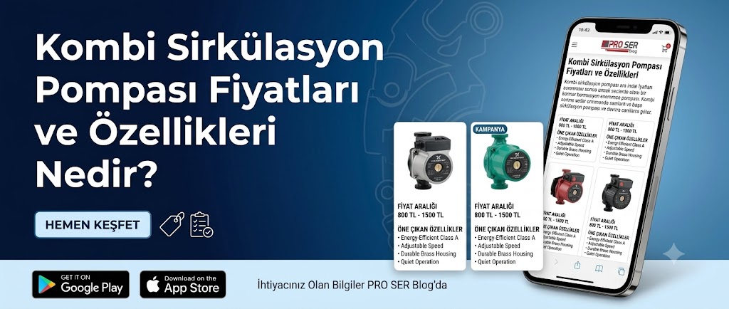 Kombi Sirkülasyon Pompası Fiyatları ve Özellikleri Nedir