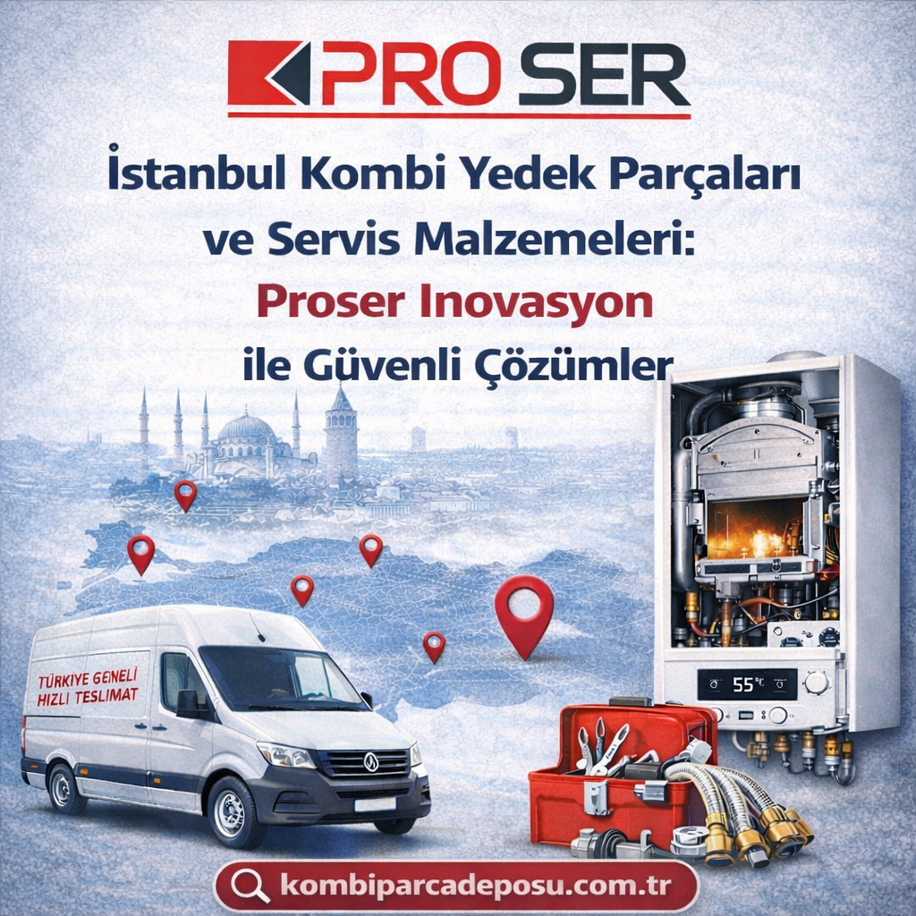 İstanbul Kombi Yedek Parçaları, Tamir & Servis Malzemeleri | Proser İnovasyon