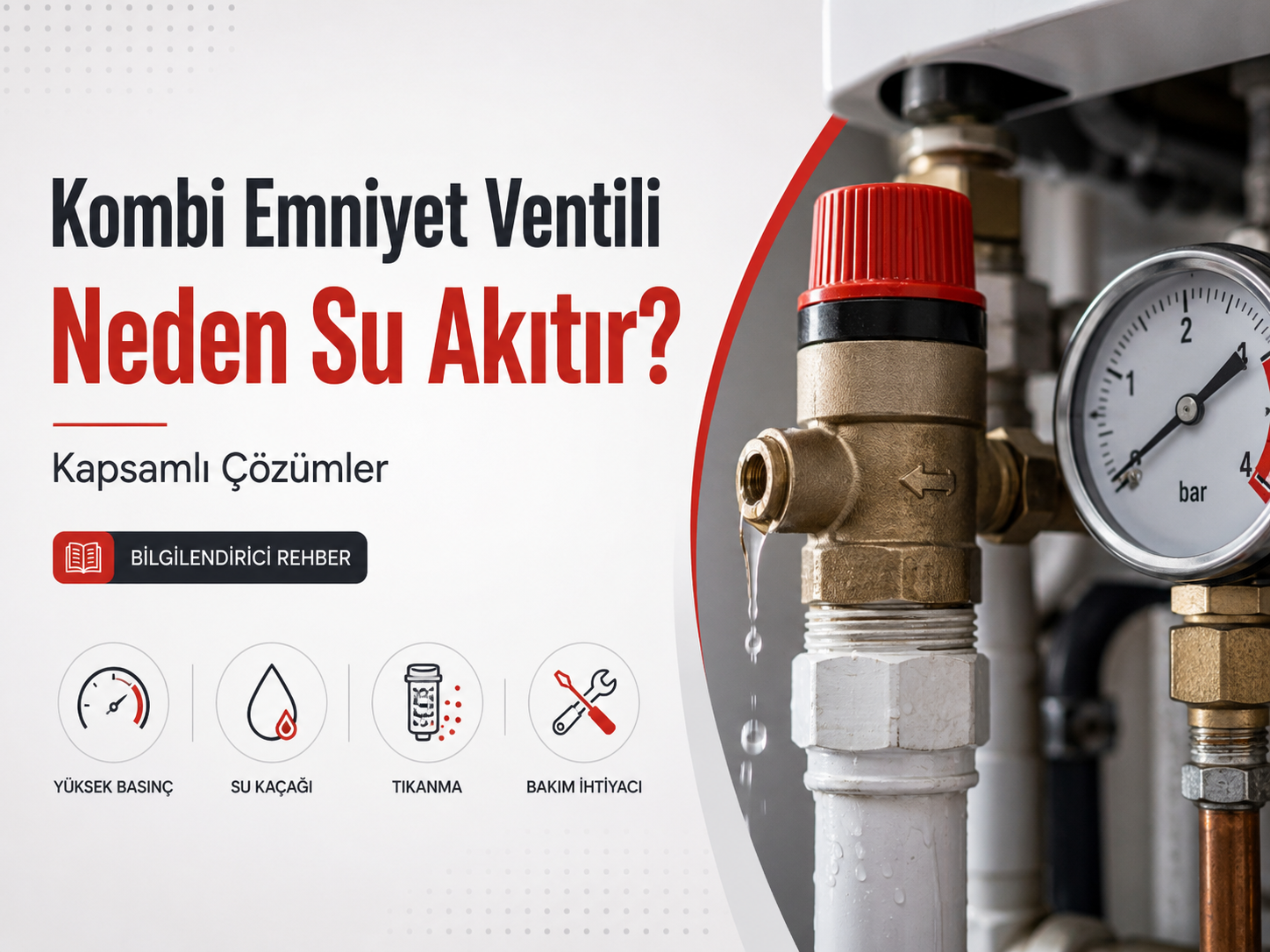 Kombi Emniyet Ventili Neden Su Akıtır? Kapsamlı Çözümler – PRO-SER