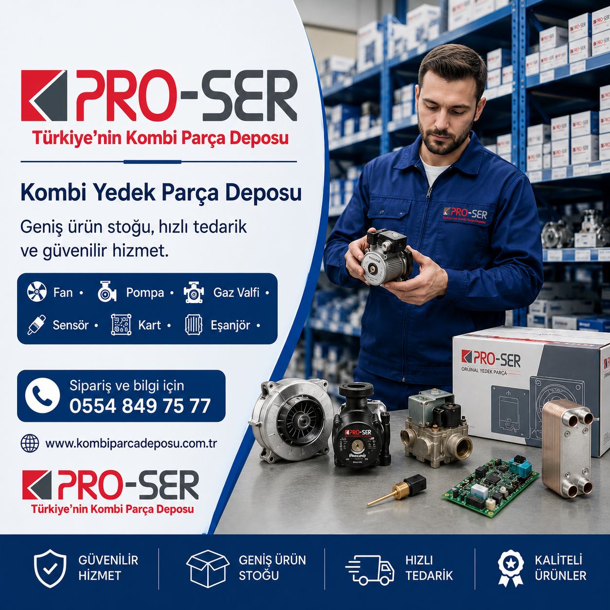 Kombi Ateşleme Sistemi ve Genleşme Tankı Fiyatı – PRO-SER