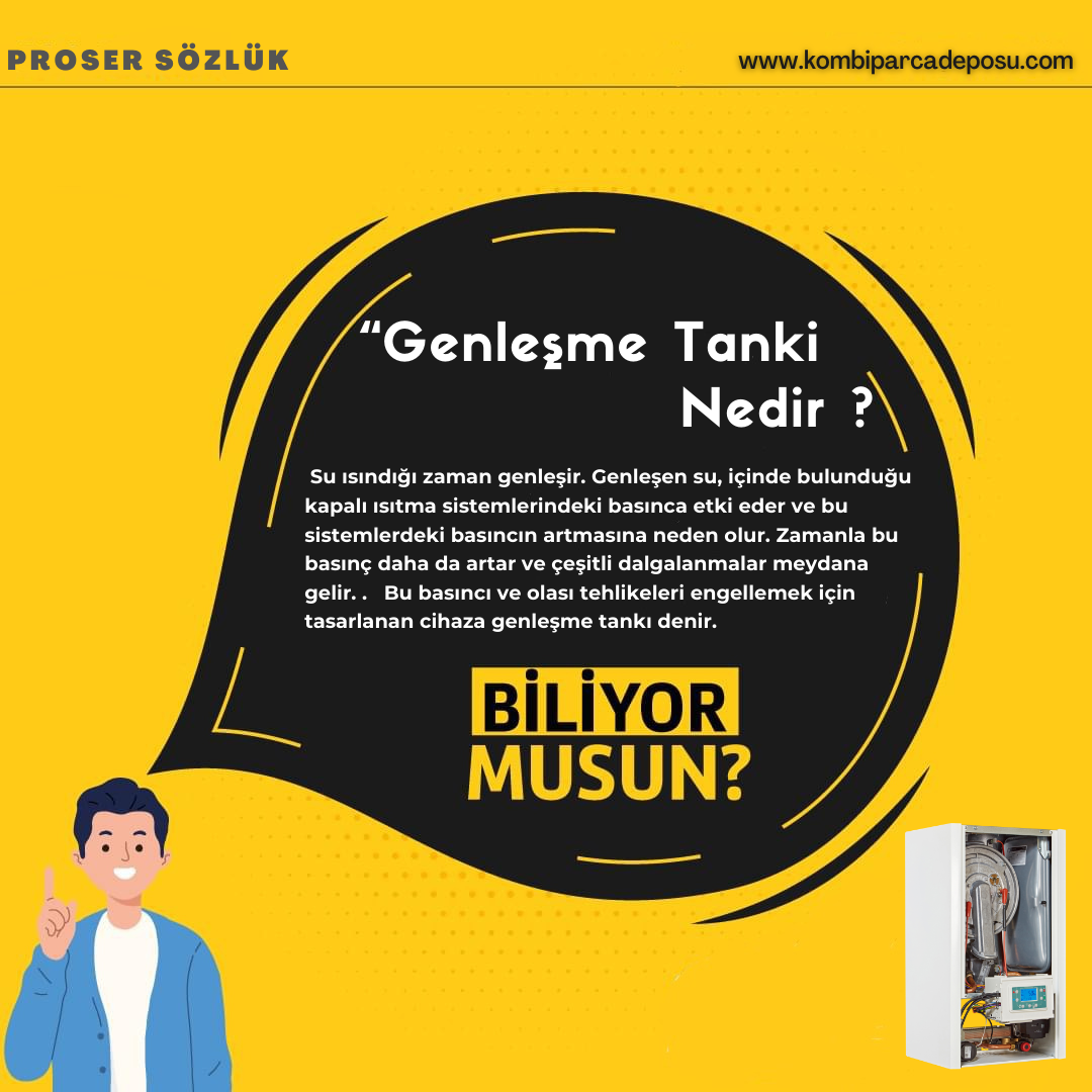 Kombi genleşme tanki