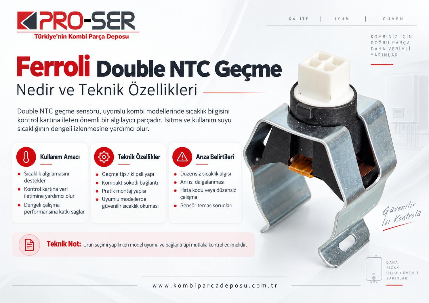 Ferroli Dauble NTC Geçme Nedir ve Teknik Özellikleri Neler
