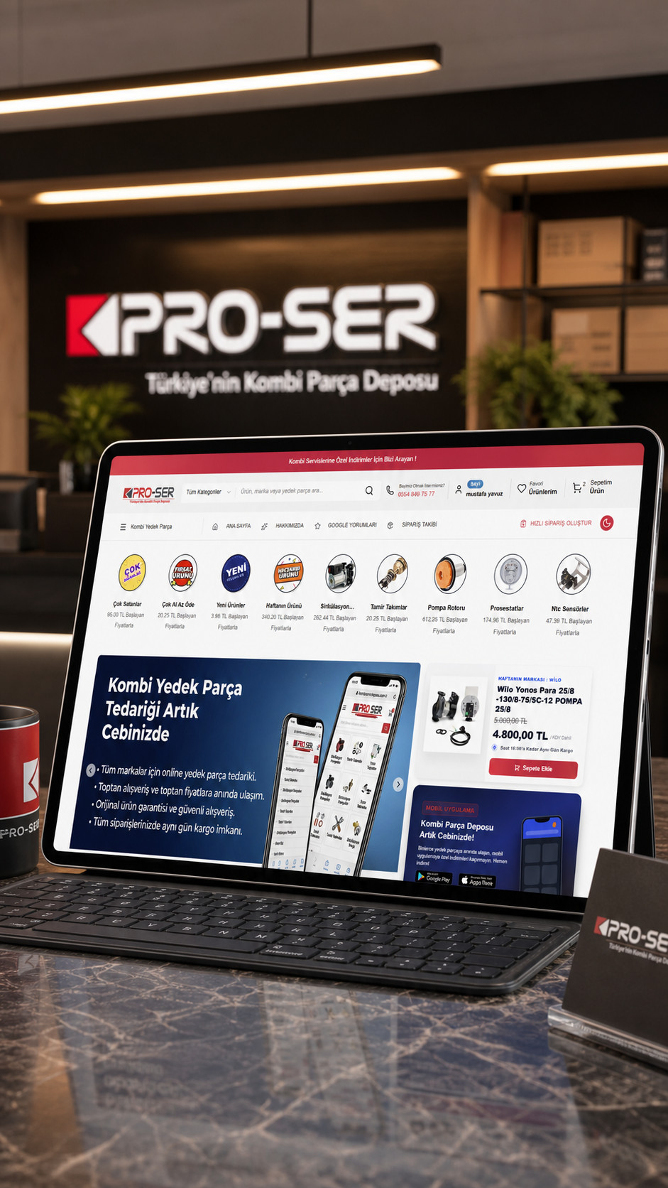 Mersin Kombi Yedek Parça Tedarikinde Kalite Standartları – PRO-SER