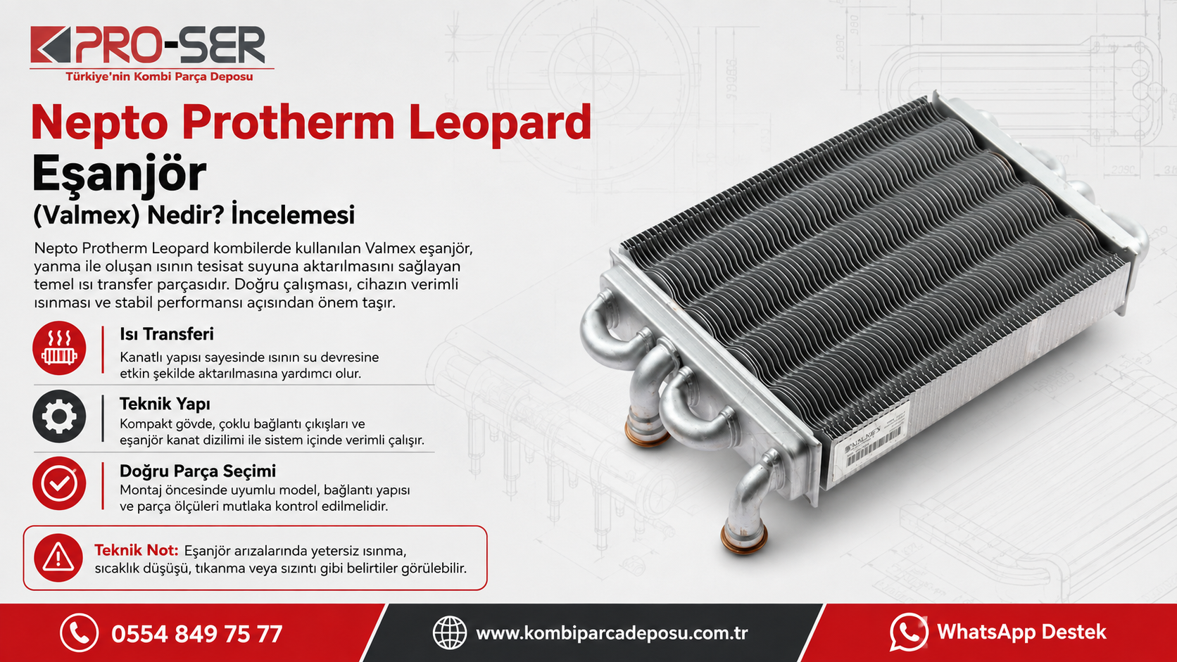 Nepto Protherm Leopard Eşanjör (Valmex) Nedir? İncelemesi – PRO-SER