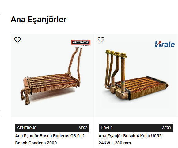 Buderus Eşanjör Çeşitleri: Güvenilir Orijinal Parça Seçim Analizi – PRO-SER