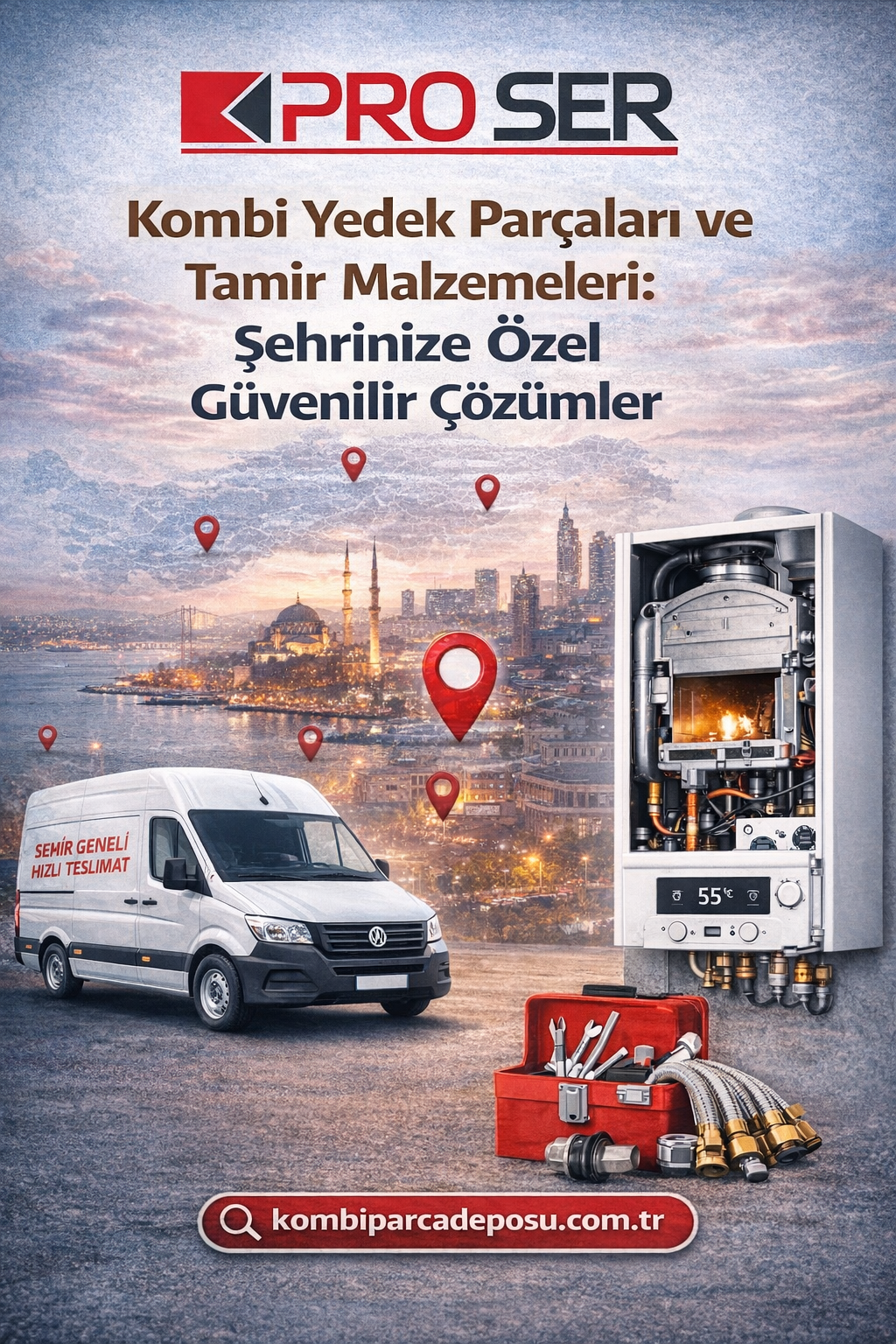 Kombi Yedek Parçaları ve Tamir Malzemeleri: Şehrinize Özel Güvenilir Çözümler