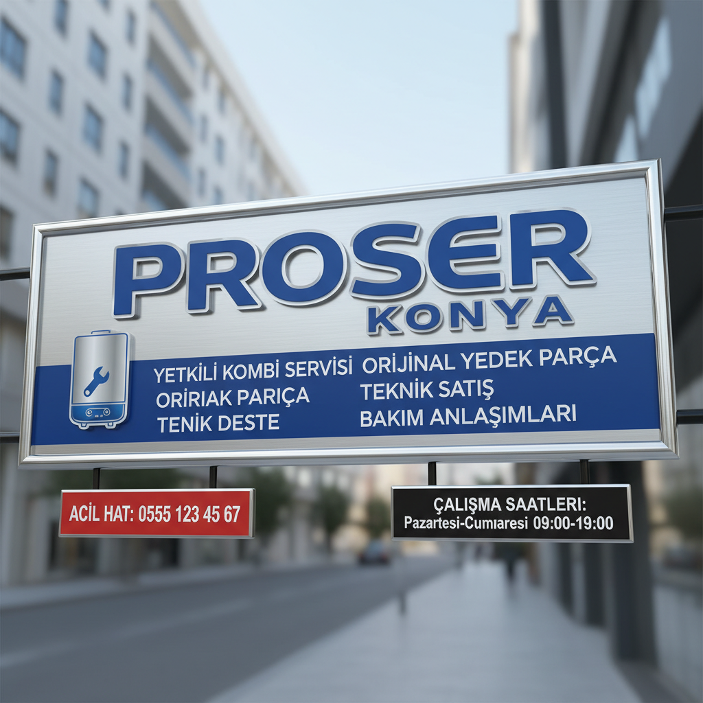 Proser Konya Yetkili Servis ve Satış Noktaları Kılavuzu