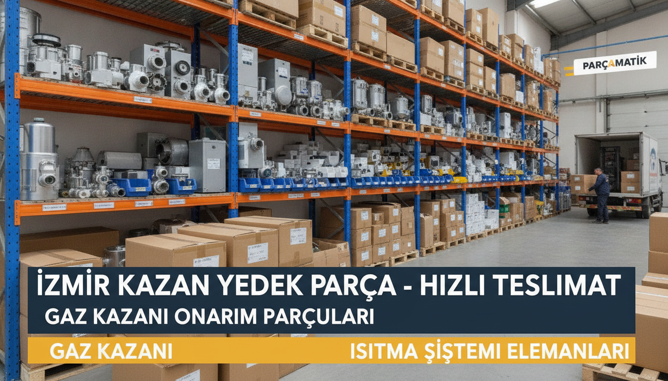 İzmir Kombi Yedek Parça Temini ve Hızlı Kargo Süreçleri