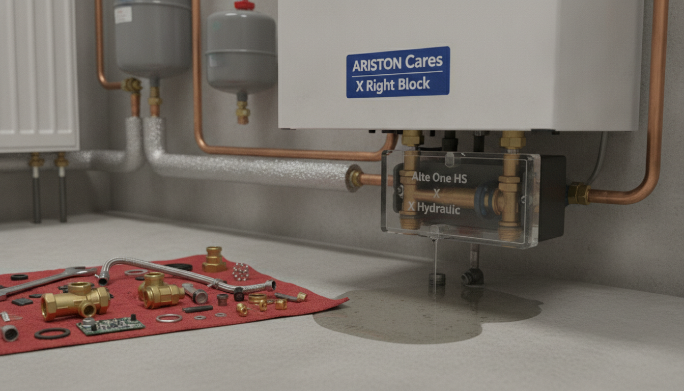 Ariston Sağ Blok Arıza Çözümü ve Yedek Parça İncelemesi