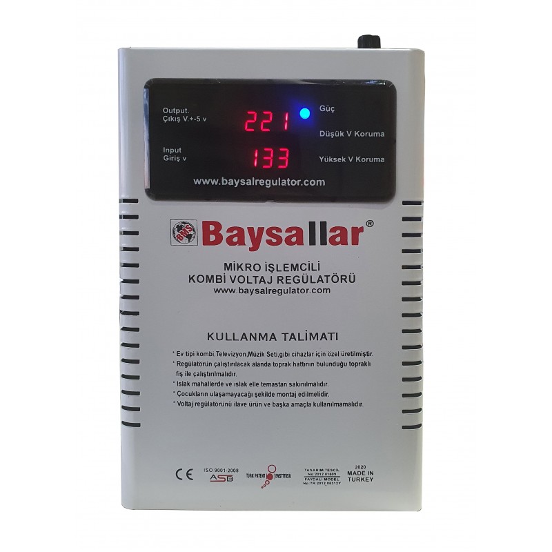 Baysallar 0,5 Kw Regülatör Mikro İşlemcili Baysallar 0,5 Kw Regülatör Mikro İşlemcili – PRO-SER