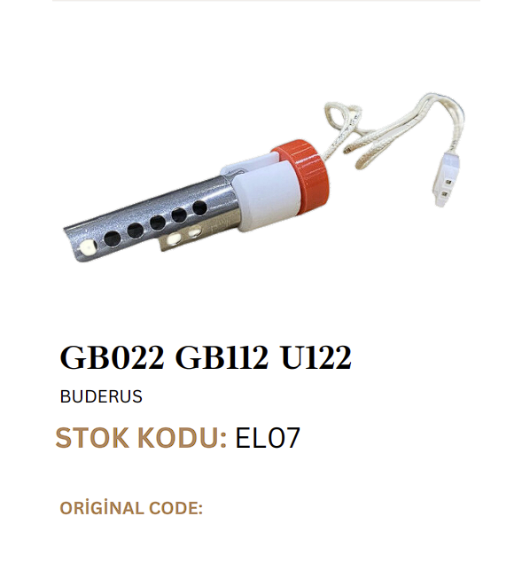 Kızıştırma Seti Buderus Kızıştırma Seti Buderus – PRO-SER