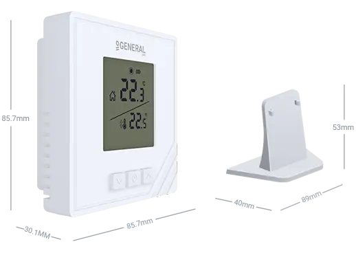 Mitra Ht15 Rf Kablosuz Oda Termostatı Mitra Ht15 Rf Kablosuz Oda Termostatı – PRO-SER