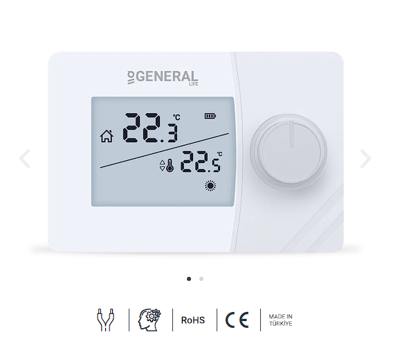 Mıtra Ht 250S Kablolu Oda Termostatı Mıtra Ht 250S Kablolu Oda Termostatı – PRO-SER