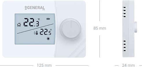 Mıtra Ht 250S Kablolu Oda Termostatı Mıtra Ht 250S Kablolu Oda Termostatı – PRO-SER