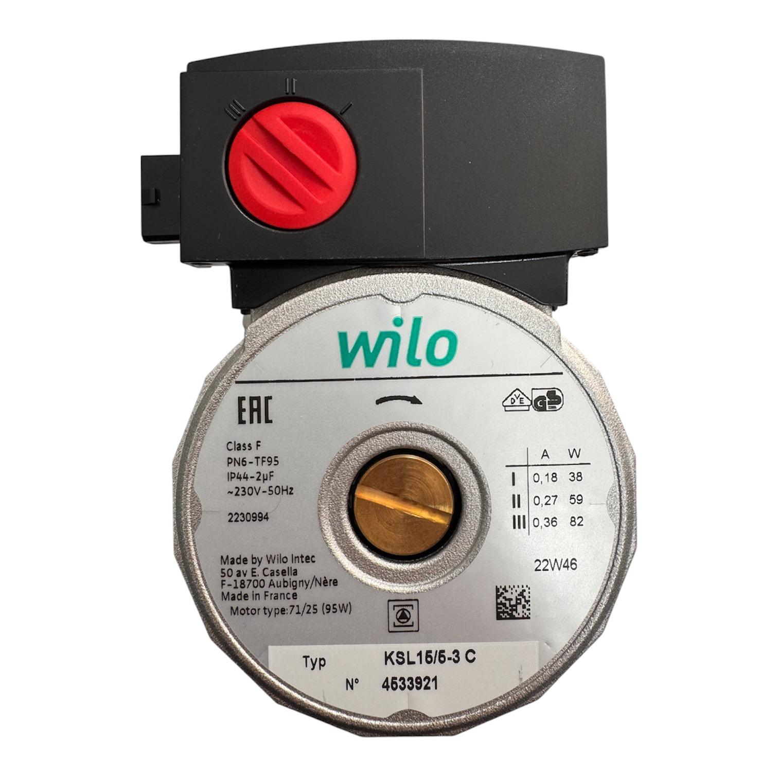 Sirkilasyon Kombi Pompası Wilo 82 W Sirkilasyon Kombi Pompası Wilo 82 W – PRO-SER