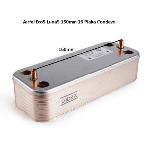 Plaka Eşanjör Aırfel Eco5 Luna5  160mm 16 Plaka Condevo – PRO-SER