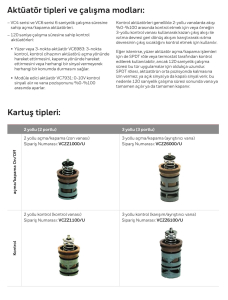 Tamir Takımı Honeywell İç Takım BUDERUS VCZZ6100/U – PRO-SER
