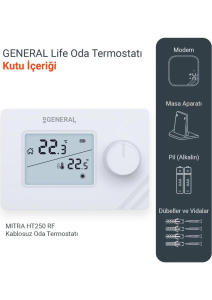 General HT 250 Kablosuz Oda Termostati – PRO-SER