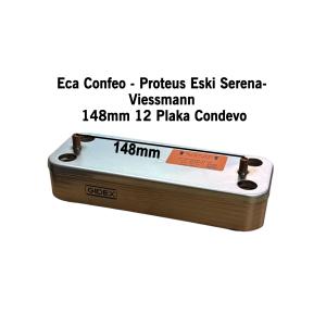 Plaka Eşanjör Eca Confeo - Proteus Eski Serena- Viessmann 148mm 12 Plaka Condevo – PRO-SER