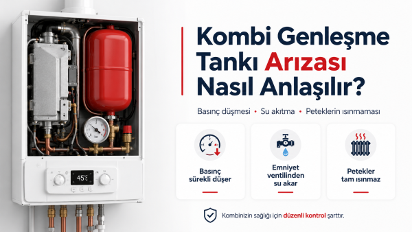 Kombi Genleşme Tankı Nedir, Arıza Belirtileri ve Fiyatı - PRO-SER