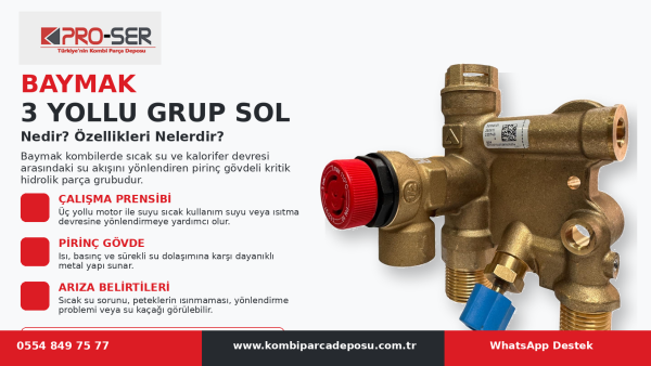 Baymak 3 Yollu Grup Sol Nedir ve Özellikleri Nelerdir? - PRO-SER
