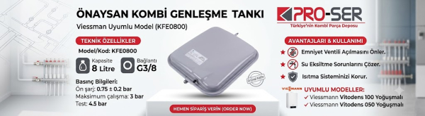 Viessmann Vitodens 100-50 Genleşme Tankı: Analizi ve Önemi - PRO-SER